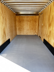 New 2026 Car Mate 7.5 x 16 HD Custom Cargo Trailer w/ Ramp Door (84" INSIDE!!)