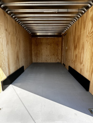 New 2026 Car Mate 7.5 x 16 HD Custom Cargo Trailer w/ Ramp Door (84" INSIDE!!)