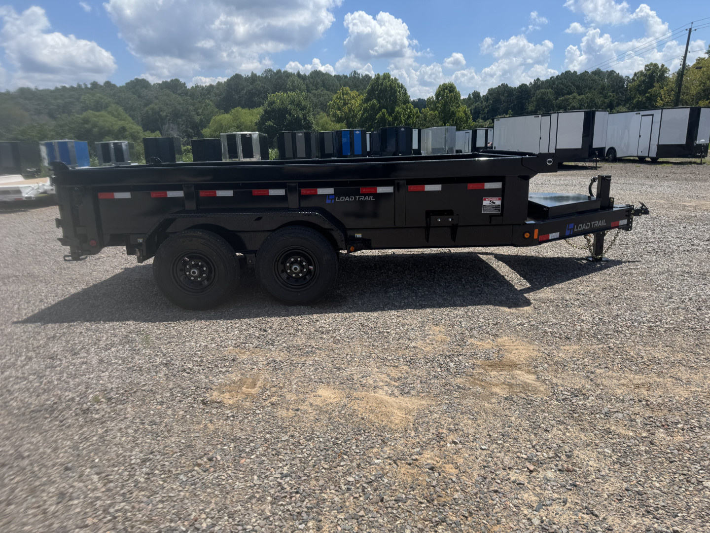 New 2025 Load Trail 7 x 14 14k Dump Trailer