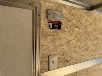 New 2025 H&H 7x12 + 2’V  Rear Ramp Enclosed Cargo Trailer