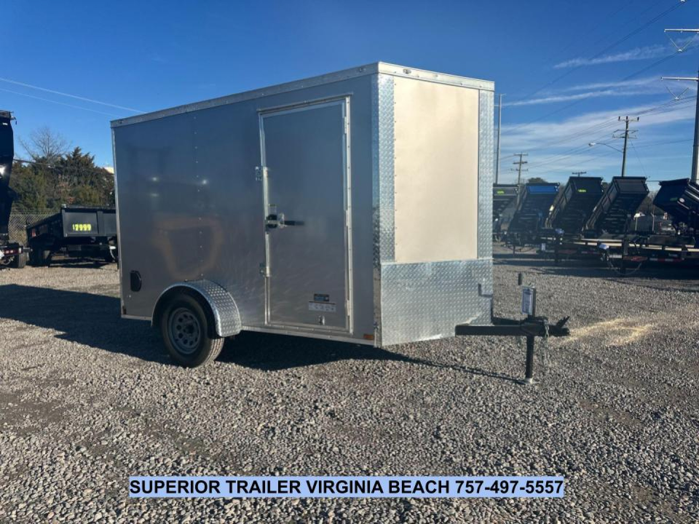 New 2026 Anvil 6X10 w/Ramp Cargo / Enclosed Trailer