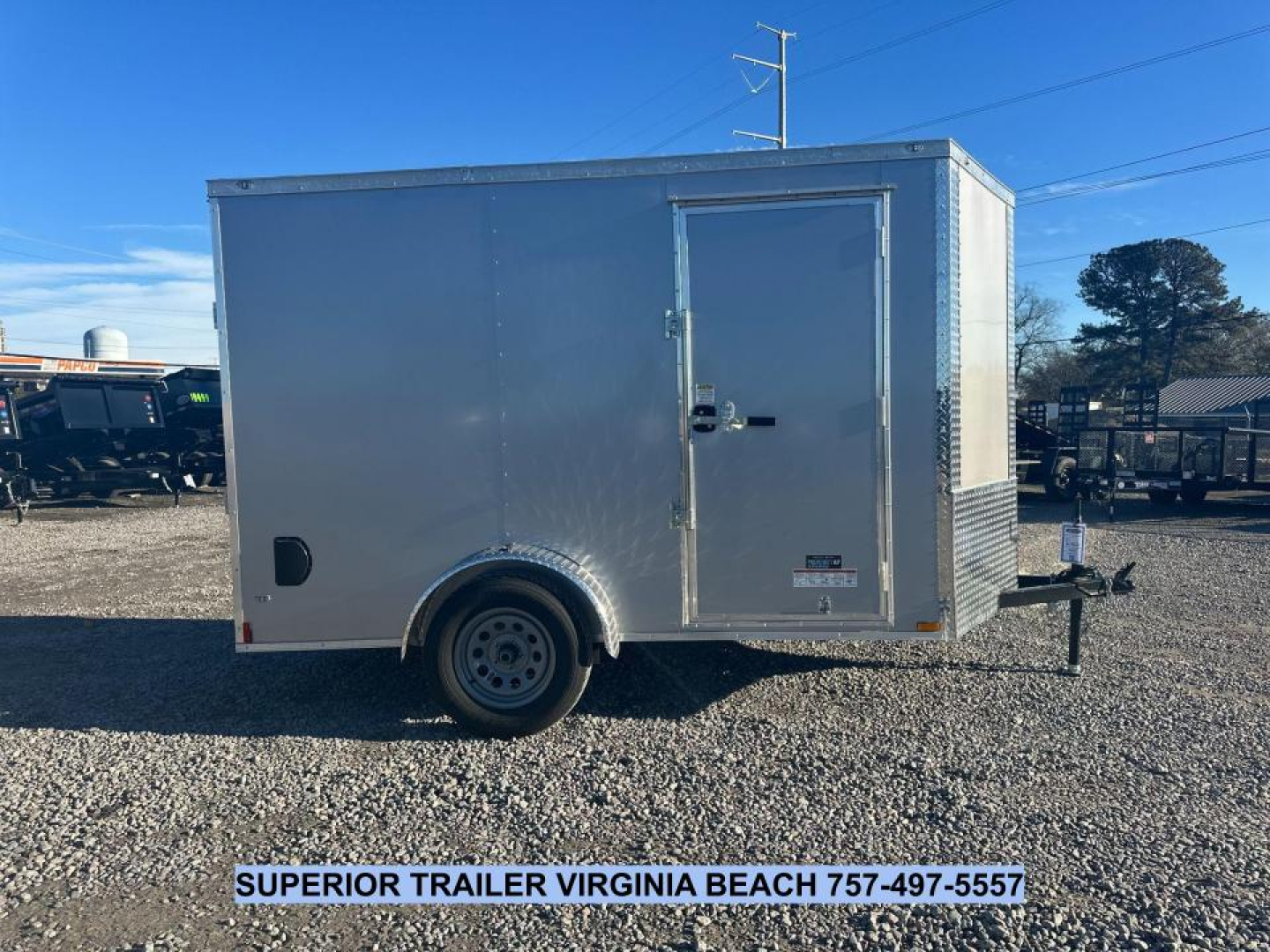 New 2026 Anvil 6X10 w/Ramp Cargo / Enclosed Trailer