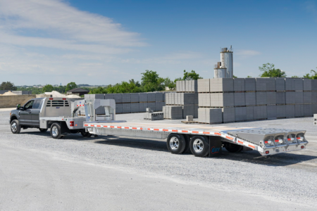 New 2025 EBY 20+5 HD GOOSENECK ALUMINUM DECKOVER Trailer w/ 50/50 Ramps (PRICE DROP!!)