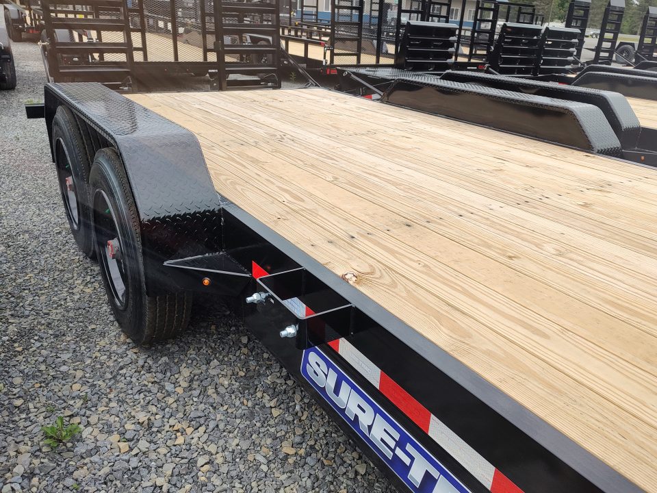 New 2026 Sure-Trac ST8220ET-B-160 7'X20' 16K Equipment Trailer