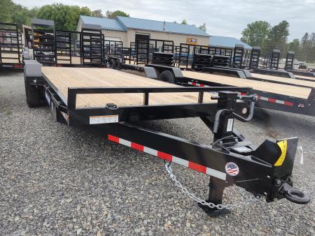 New 2026 Sure-Trac ST8220ET-B-160 7'X20' 16K Equipment Trailer