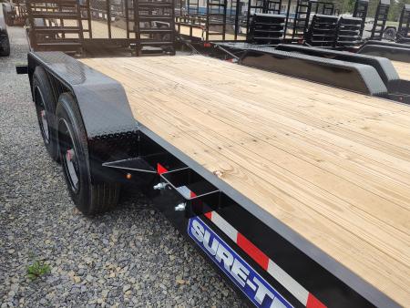 New 2026 Sure-Trac ST8220ET-B-160 7'X20' 16K Equipment Trailer