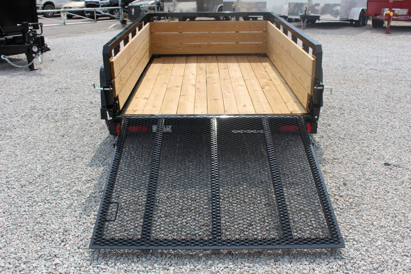 New 2025 Sure-Trac 5' x 8' 3-Board Utility Trailer - 2990# GVW