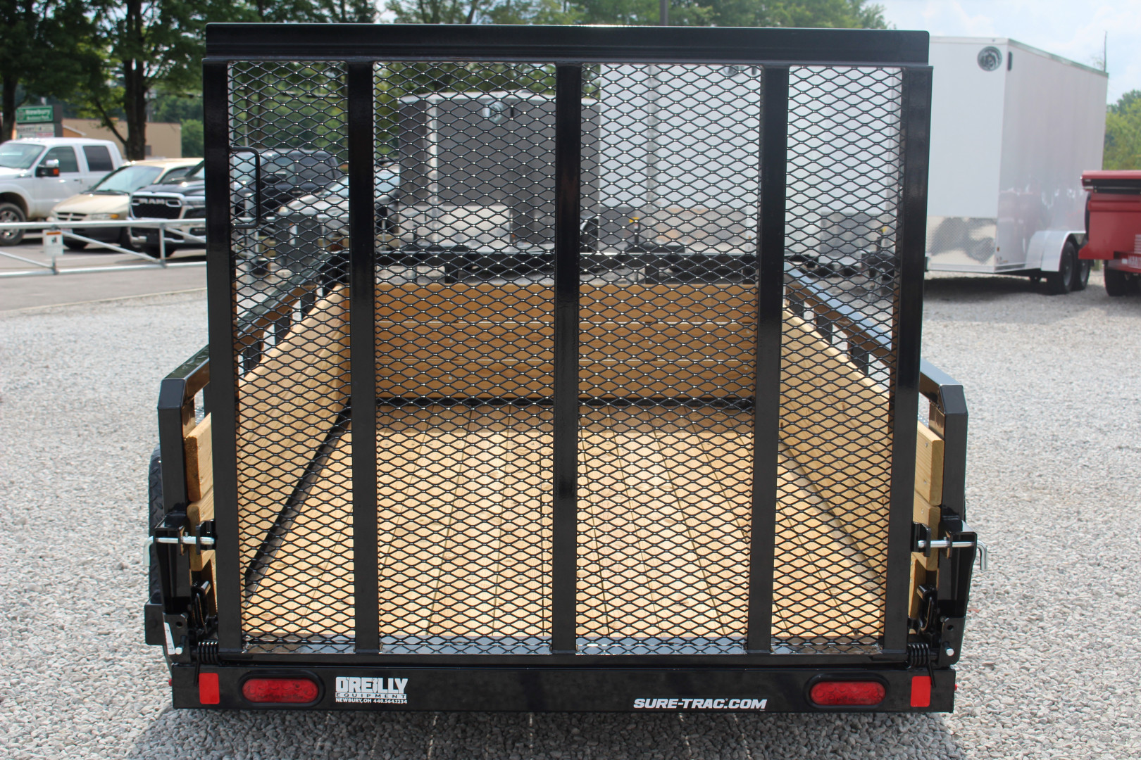 New 2025 Sure-Trac 5' x 8' 3-Board Utility Trailer - 2990# GVW