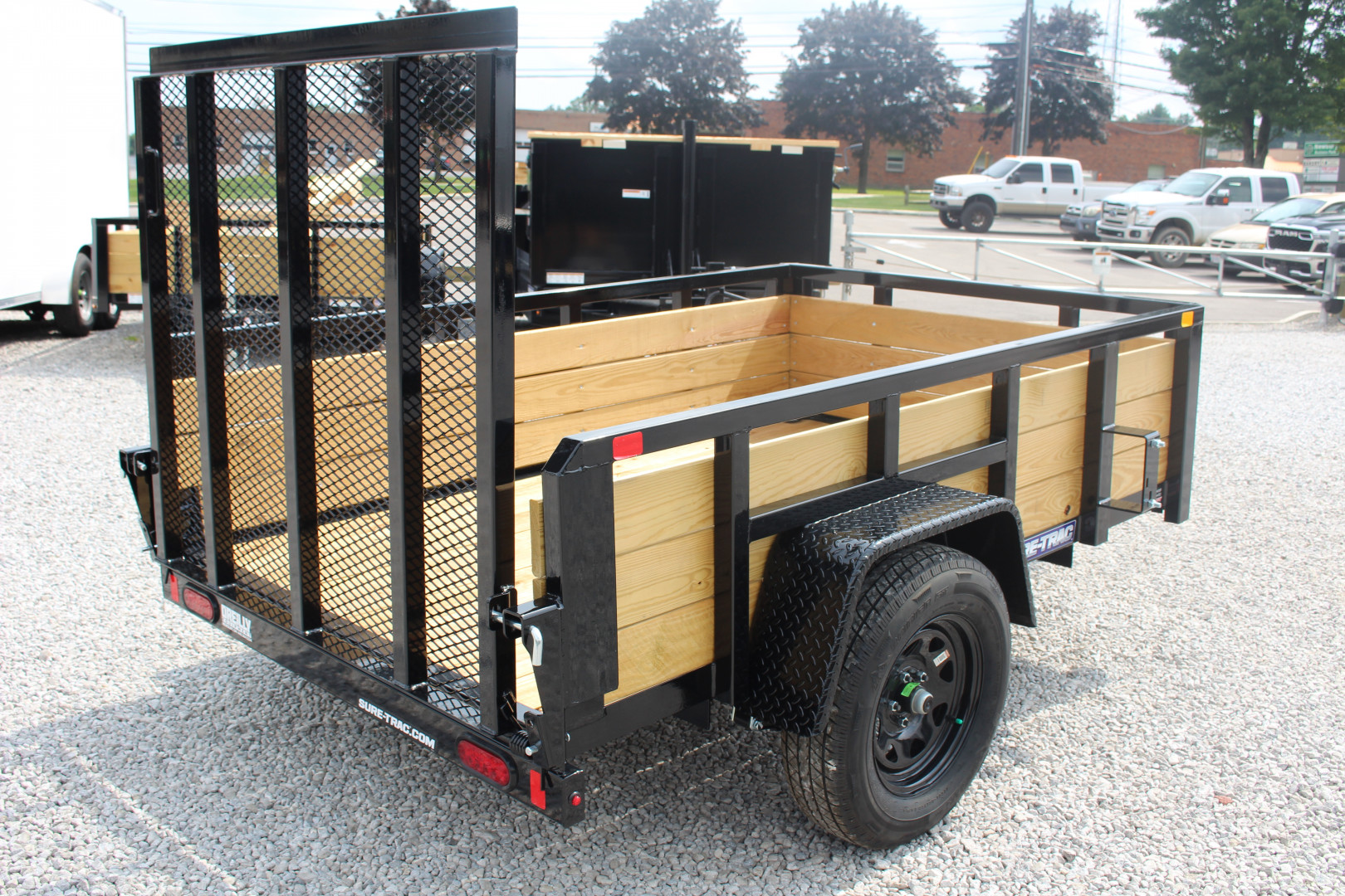 New 2025 Sure-Trac 5' x 8' 3-Board Utility Trailer - 2990# GVW