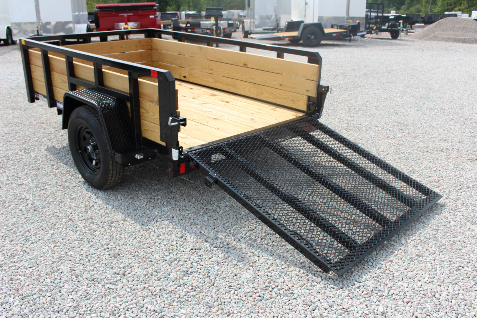 New 2025 Sure-Trac 5' x 8' 3-Board Utility Trailer - 2990# GVW