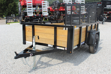 New 2025 Sure-Trac 5' x 8' 3-Board Utility Trailer - 2990# GVW