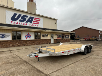 New 2025 H&H Trailers 82x20 Tandem Axle Aluminum 7K Car Hauler