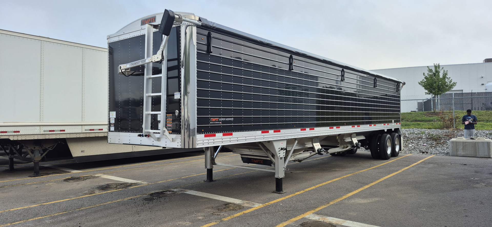 Used $1695/Month 2026 Timpte 43 x 96 x 84 Hopper Trailer w/ Electric Tarp