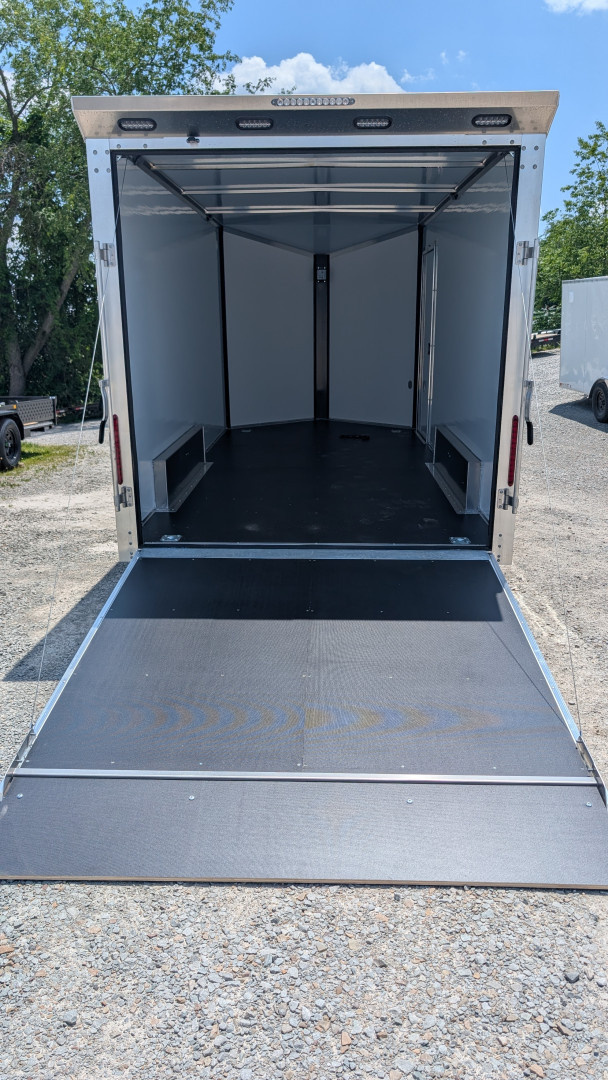 New 2026 Ideal Cargo 7.5 x 18 Evocore "Sport Zone" V-Nose Cargo Trailer w/ Ramp
