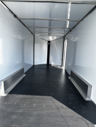 New 2026 Ideal Cargo 7.5 x 18 Evocore "Sport Zone" V-Nose Cargo Trailer w/ Ramp