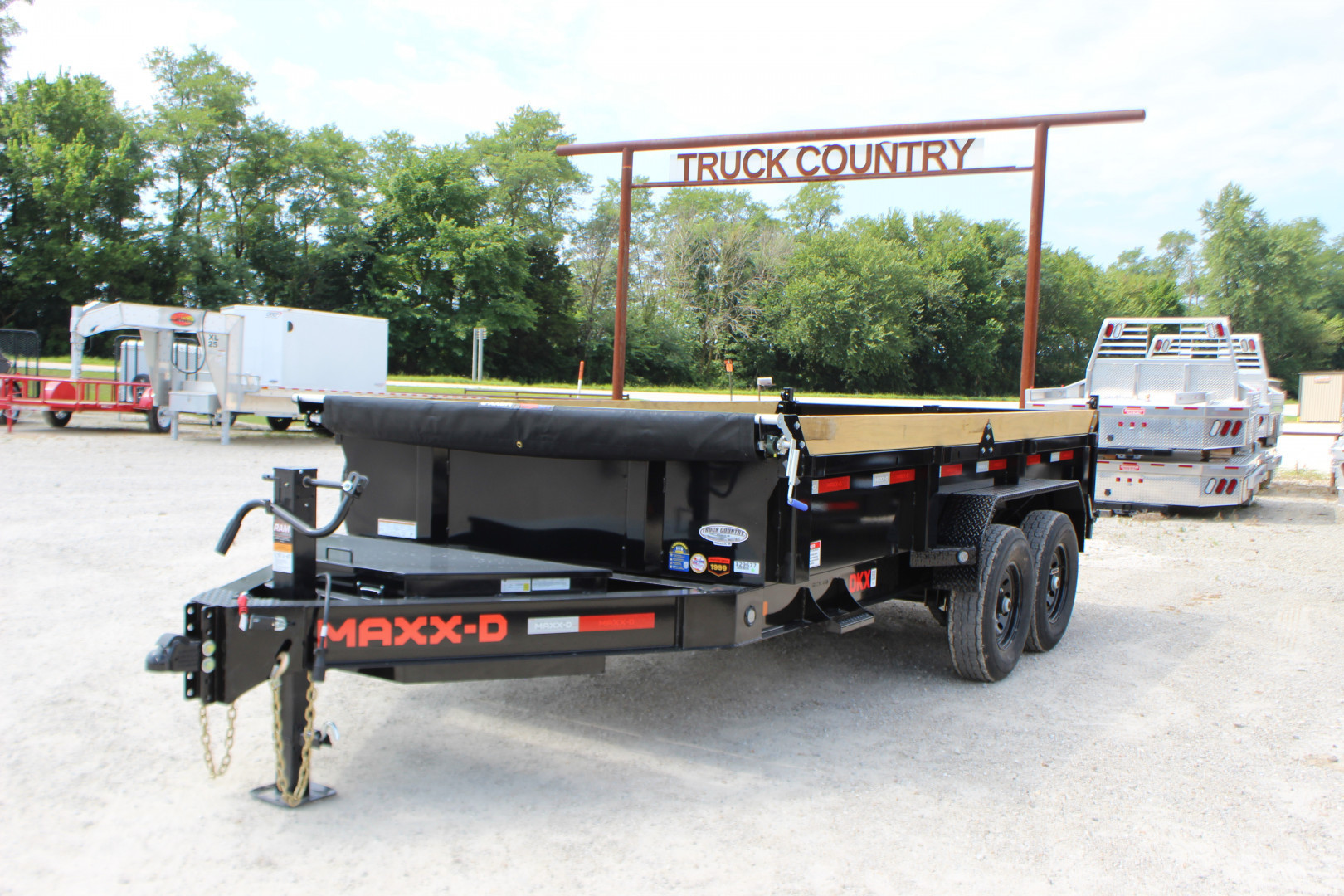 New 2026 MAXX-D DKX 14' dump Dump Trailer