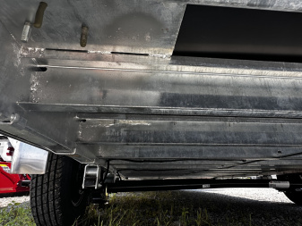 New 2026 Ideal Cargo 8.5x18 EvoCore "Work Zone" Contractor (GALVANIZED FRAME) w/ Barn Doors