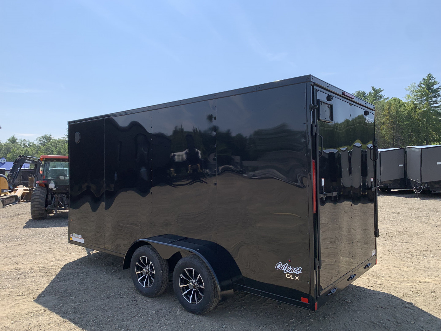 New 2025 Pace American 7X16 +2ft V-nose / Blackout Package/ 7' interior/ 7K. GVWR