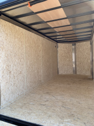 New 2025 Pace American 7X16 +2ft V-nose / Blackout Package/ 7' interior/ 7K. GVWR