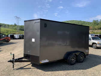 New 2025 Pace American 7X14 +2ft V-nose / Blackout Package/ 7' interior - 7000GVW