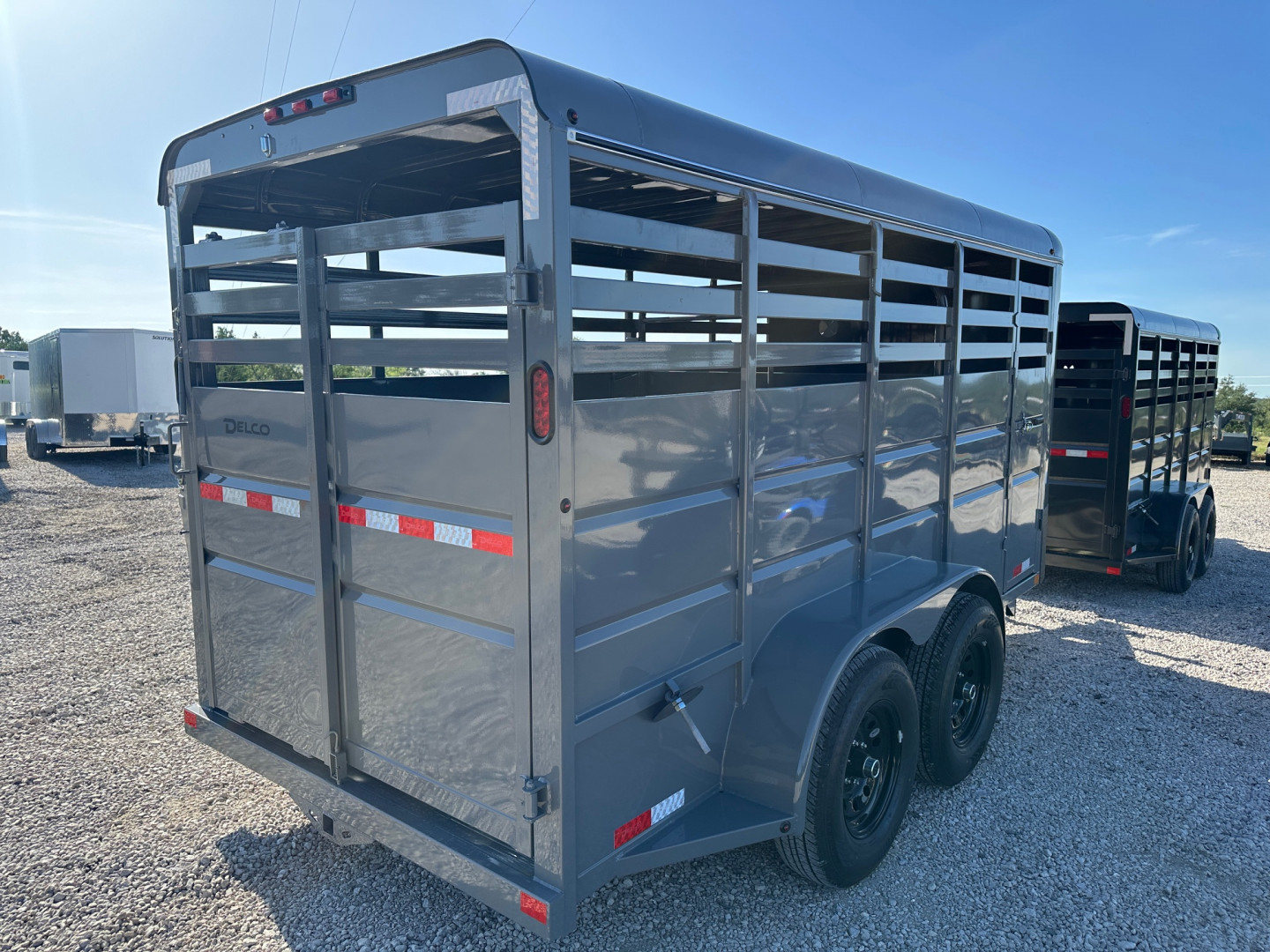 New 2026 Delco 6' x 16' Stock Trailer