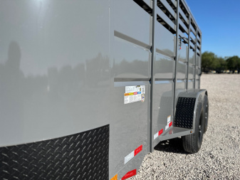 New 2026 Delco 6' x 16' Stock Trailer