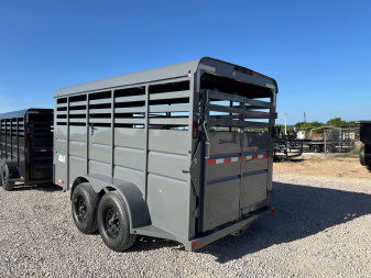 New 2026 Delco 6' x 16' Stock Trailer
