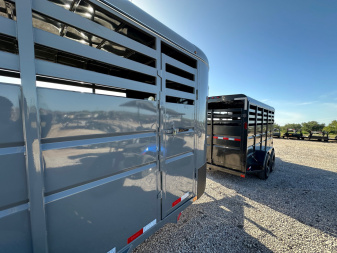 New 2026 Delco 6' x 16' Stock Trailer