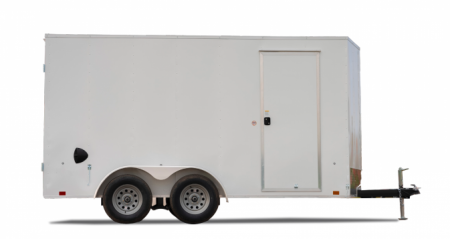New 2026 Cargo Express EX DLX 7' x 16' 7K Ramp Door Enclosed Cargo Trailer