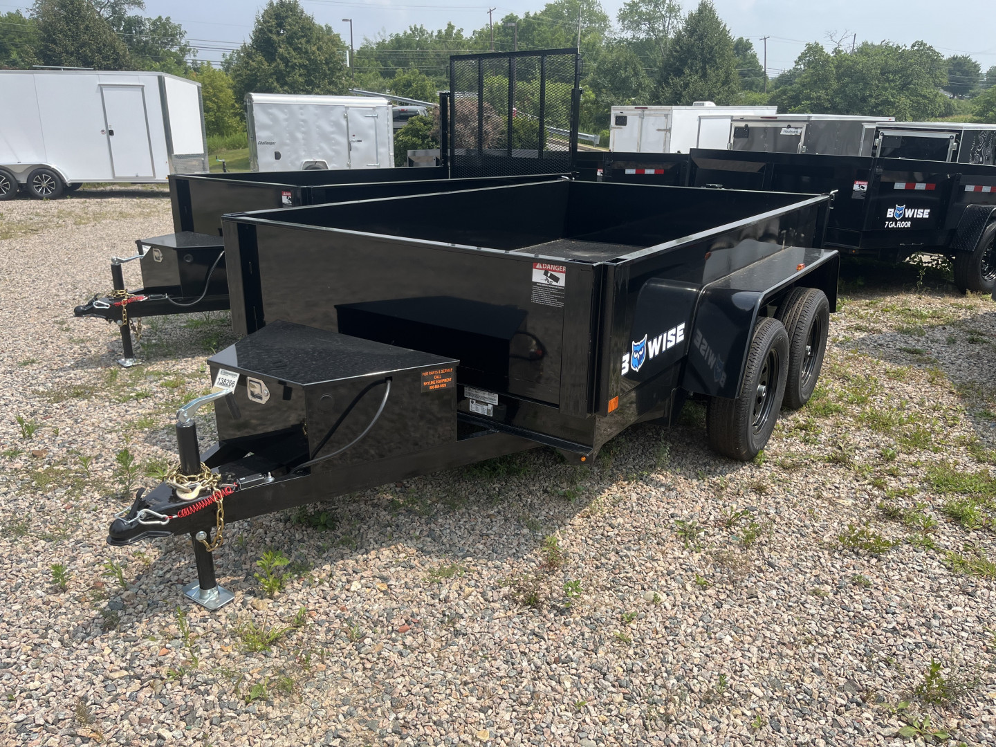 New 2026 BWISE DT610LP-LE-10 Dump Trailer Dump Trailer