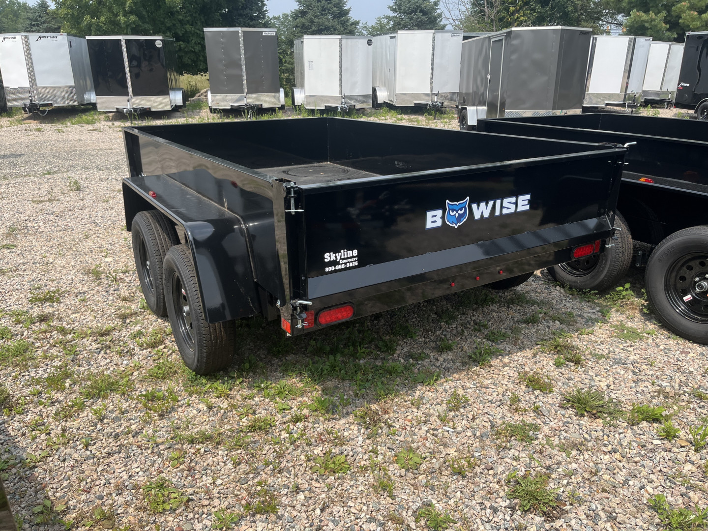 New 2026 BWISE DT610LP-LE-10 Dump Trailer Dump Trailer