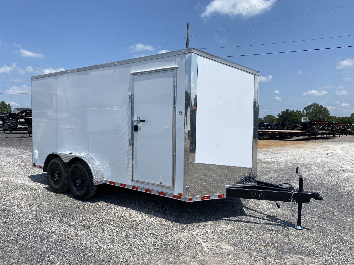 New 2026 Spartan 7' X 16' 14K Enclosed Trailer