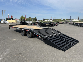 New 2025 Sure-Trac 8.5x25 Low Pro Deckover Mega Ramps 22.5K GVWR