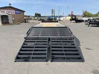 New 2025 Sure-Trac 8.5x25 Low Pro Deckover Mega Ramps 22.5K GVWR