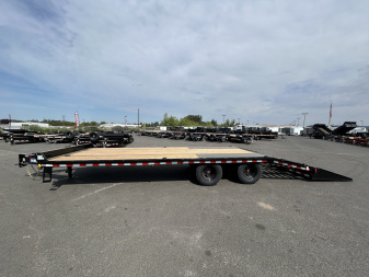 New 2025 Sure-Trac 8.5x25 Low Pro Deckover Mega Ramps 22.5K GVWR