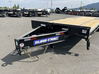 New 2025 Sure-Trac 8.5x25 Low Pro Deckover Mega Ramps 22.5K GVWR