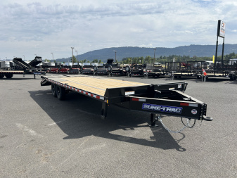 New 2025 Sure-Trac 8.5x25 Low Pro Deckover MEGA RAMP 15K GVWR