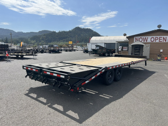New 2025 Sure-Trac 8.5x25 Low Pro Deckover MEGA RAMP 15K GVWR