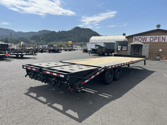 New 2025 Sure-Trac 8.5x25 Low Pro Deckover MEGA RAMPS 15K GVWR