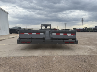 New 2026 Buckshot MFG Single Bolt 28R 14K Flatbed Trailer