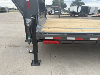 New 2026 Buckshot MFG Single Bolt 28R 14K Flatbed Trailer