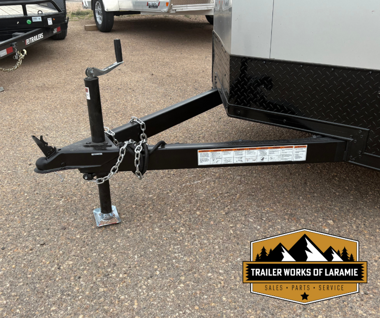 New 2026 Look Trailers Cargo / Enclosed Trailer 5x8-Silver W/Black Trim