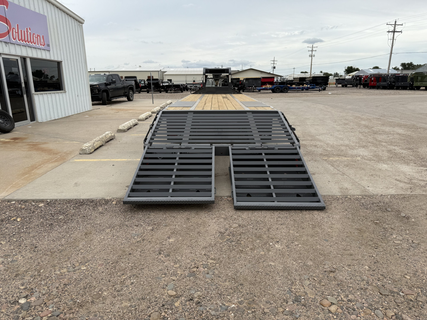New 2025 Buckshot MFG Bolt 32'x102" Flatbed Trailer