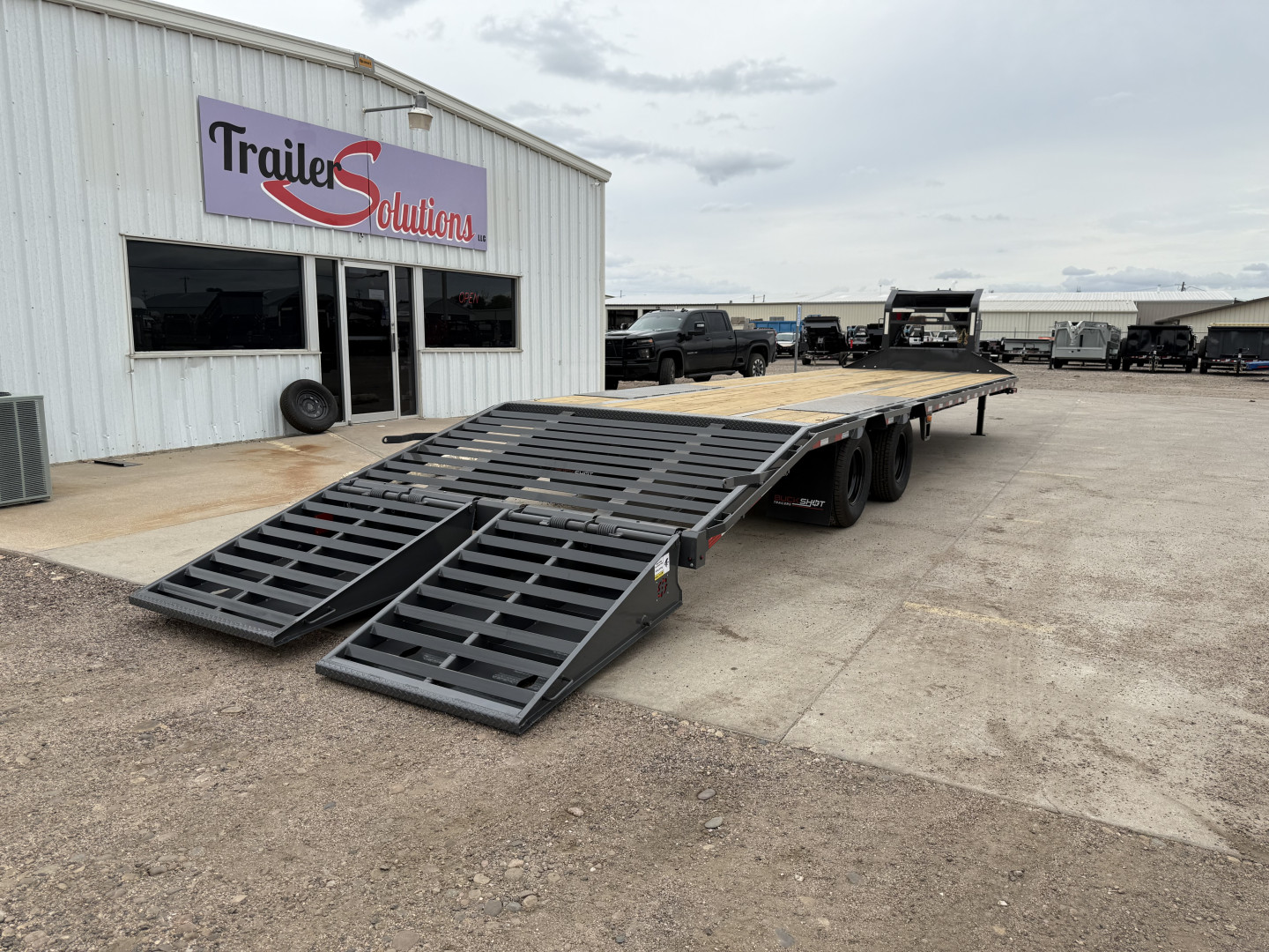 New 2025 Buckshot MFG Bolt 32'x102" Flatbed Trailer