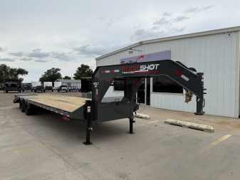 New 2025 Buckshot MFG Bolt 32'x102" Flatbed Trailer