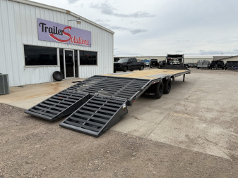 New 2025 Buckshot MFG Bolt 32'x102" Flatbed Trailer