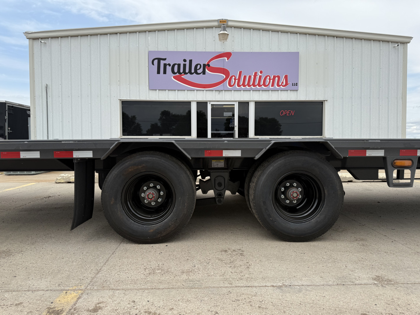 New 2026 Buckshot MFG Bolt 40' x 102"Flatbed Trailer 12000LB Axles