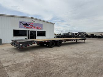 New 2026 Buckshot MFG Bolt 40' x 102"Flatbed Trailer 12000LB Axles