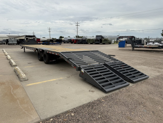 New 2026 Buckshot MFG Bolt 40' x 102"Flatbed Trailer 12000LB Axles