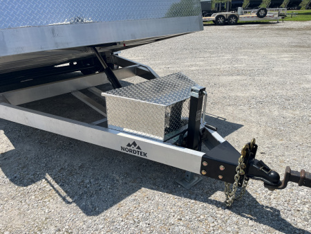 New 2026 Nordtek 82X18 Tilt Trailer 10K GVWR